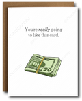 Money Graduation Card