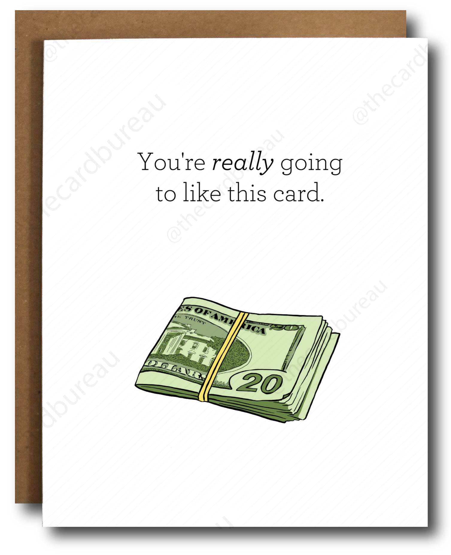 Money Graduation Card