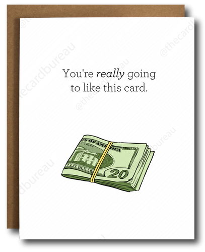 Money Graduation Card