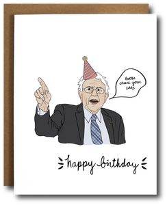 Bernie Sanders Birthday Card