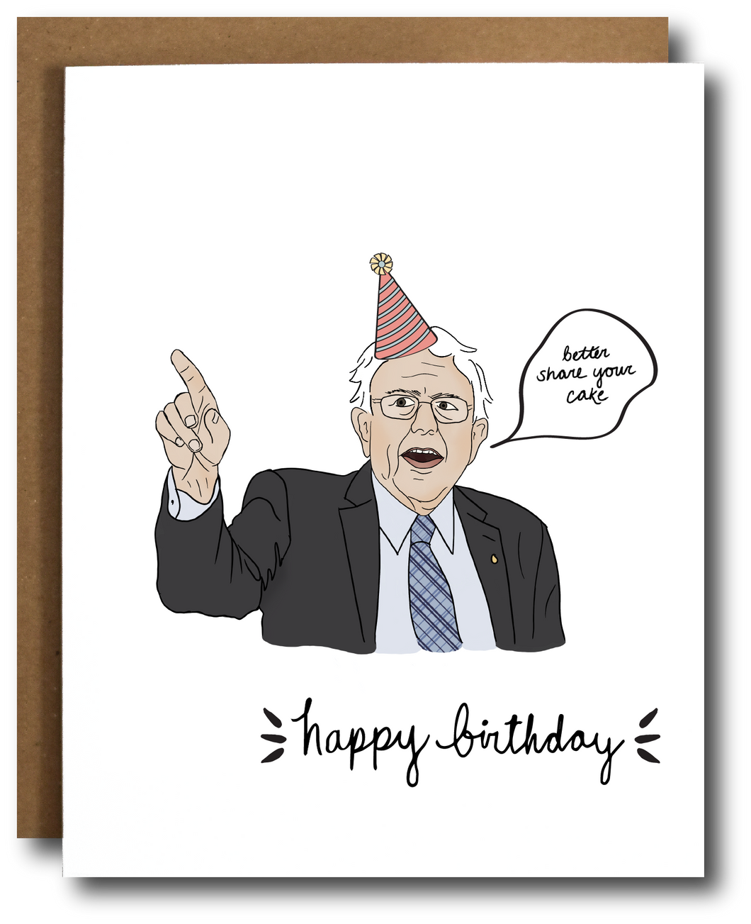 Bernie Sanders Birthday Card