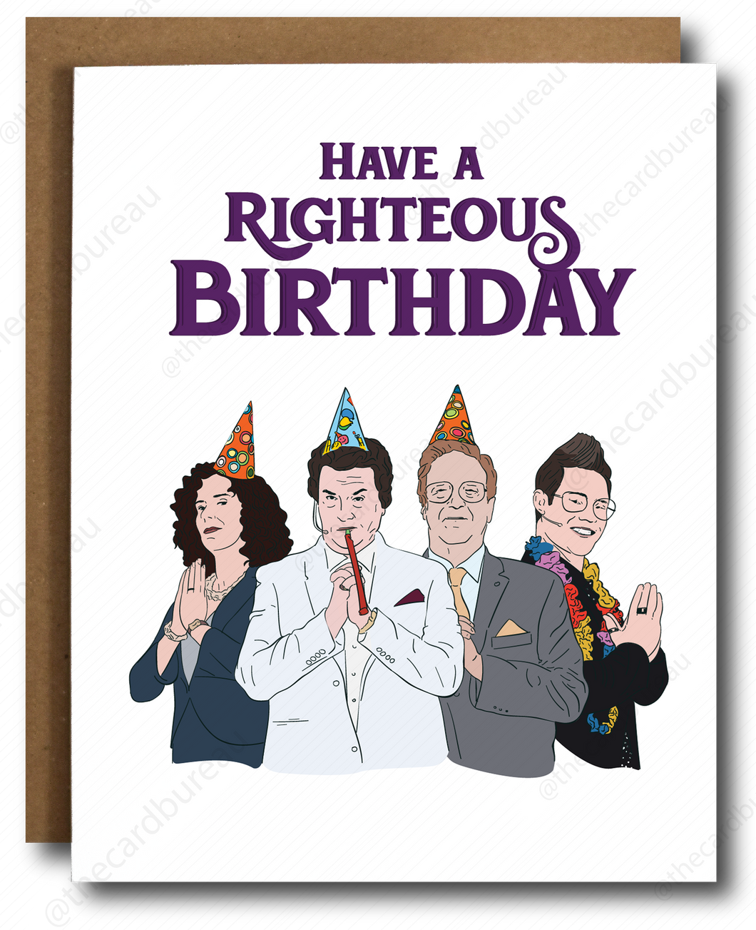Righteous Gemstones Birthday Card