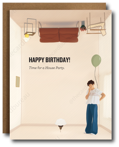 Harry's Birthday Party Card