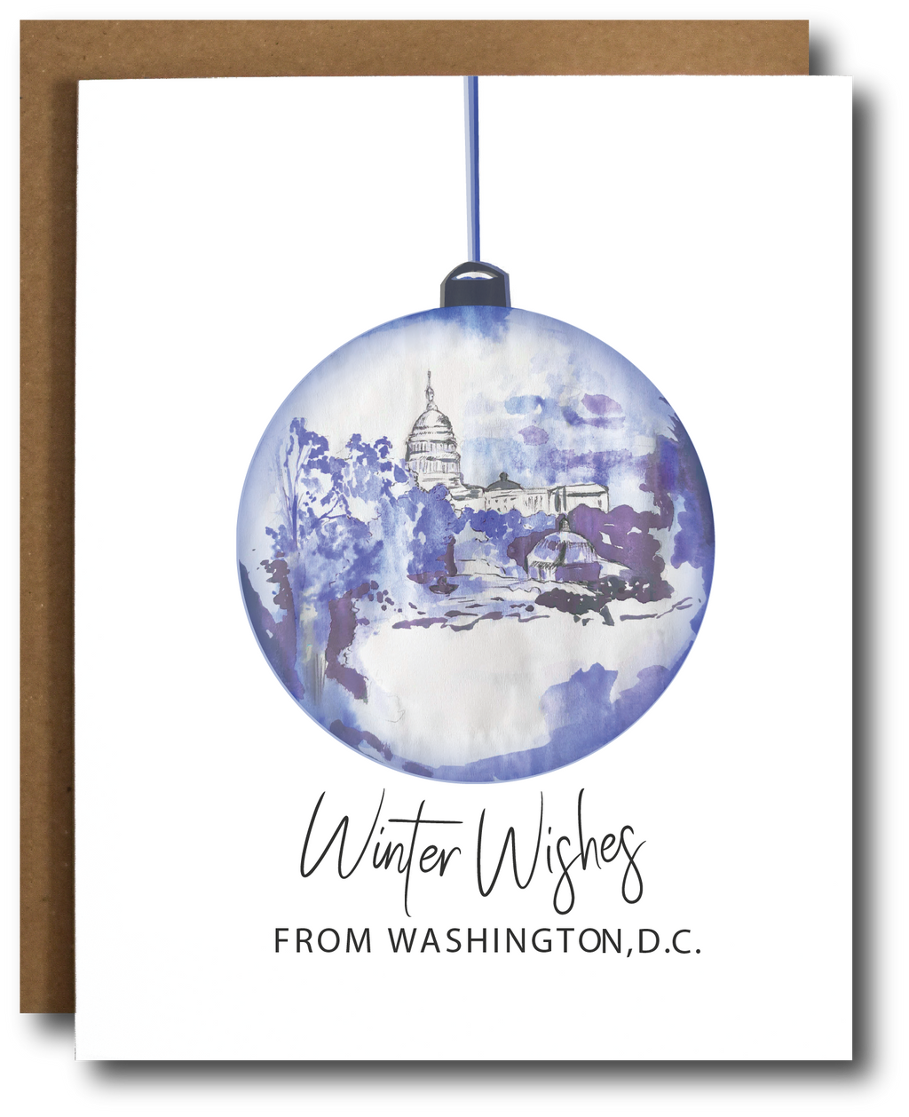BOXED SET - DC Christmas Ornament Cards