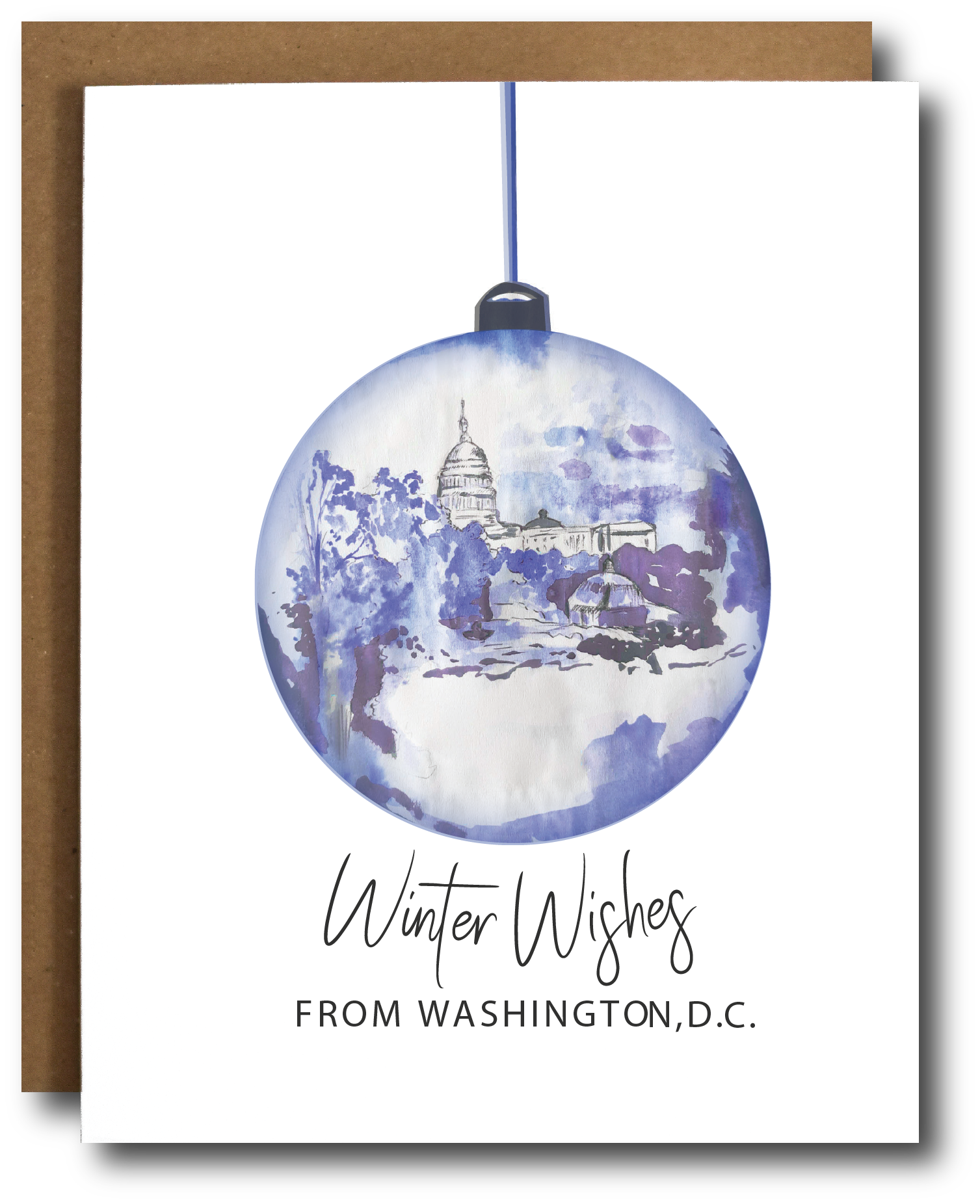 BOXED SET - DC Christmas Ornament Cards