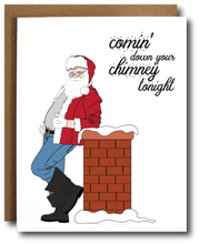 Casual Santa Christmas Card