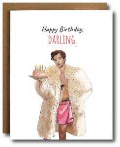 Harry Darling Birthday Card
