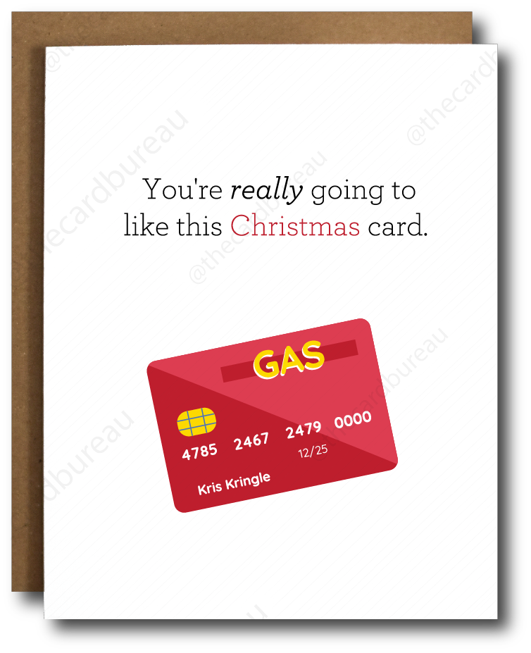 Gas Card X-mas