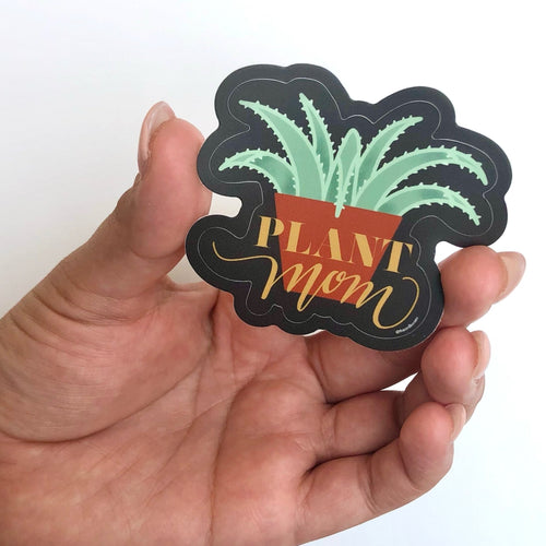 Plant Mom Sticker