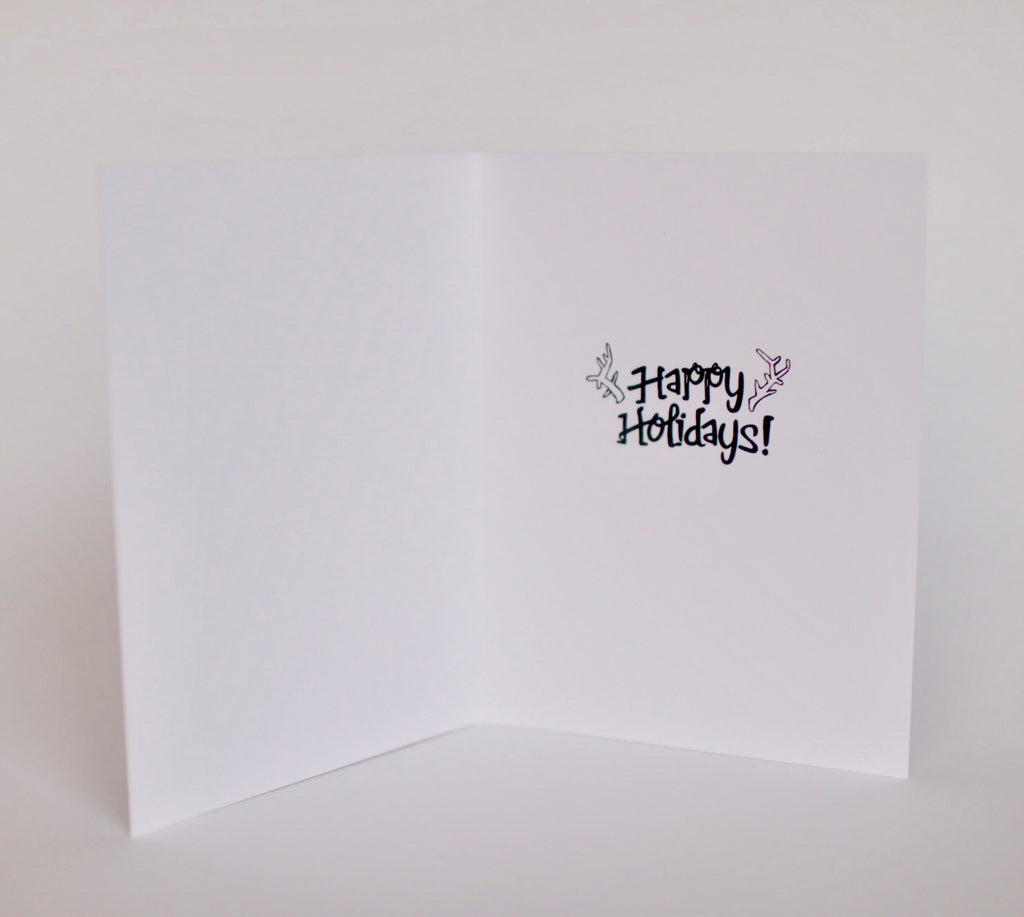Reindeer Punny Holiday Card