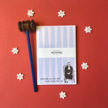 Ruth Bader Ginsburg Notepad & Gavel Pencil Gift Set