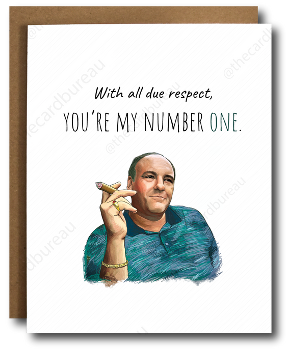 Sopranos Love Card