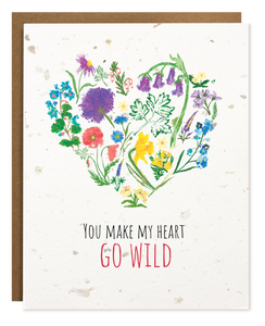 HEART GO WILD PLANTABLE