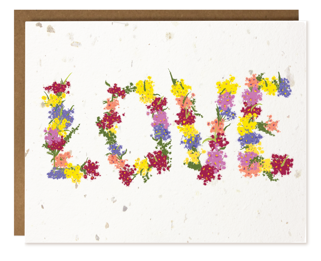 FLORAL LOVE PLANTABLE