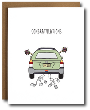 Subaru Lesbian Wedding Card