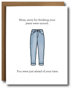 Mom Jeans Mother's Day Card