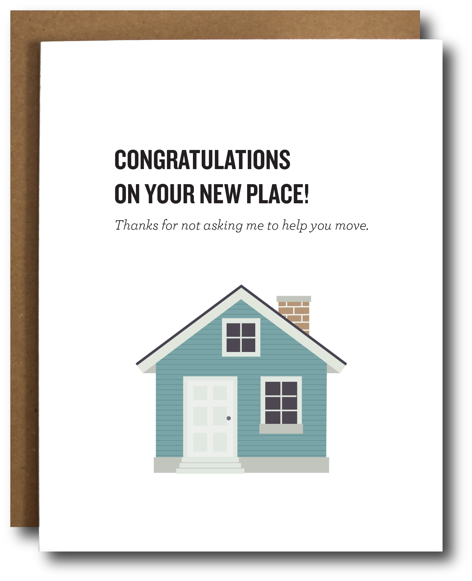 Funny New Home Card