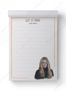 Gloria Steinem Get it Done Notepad