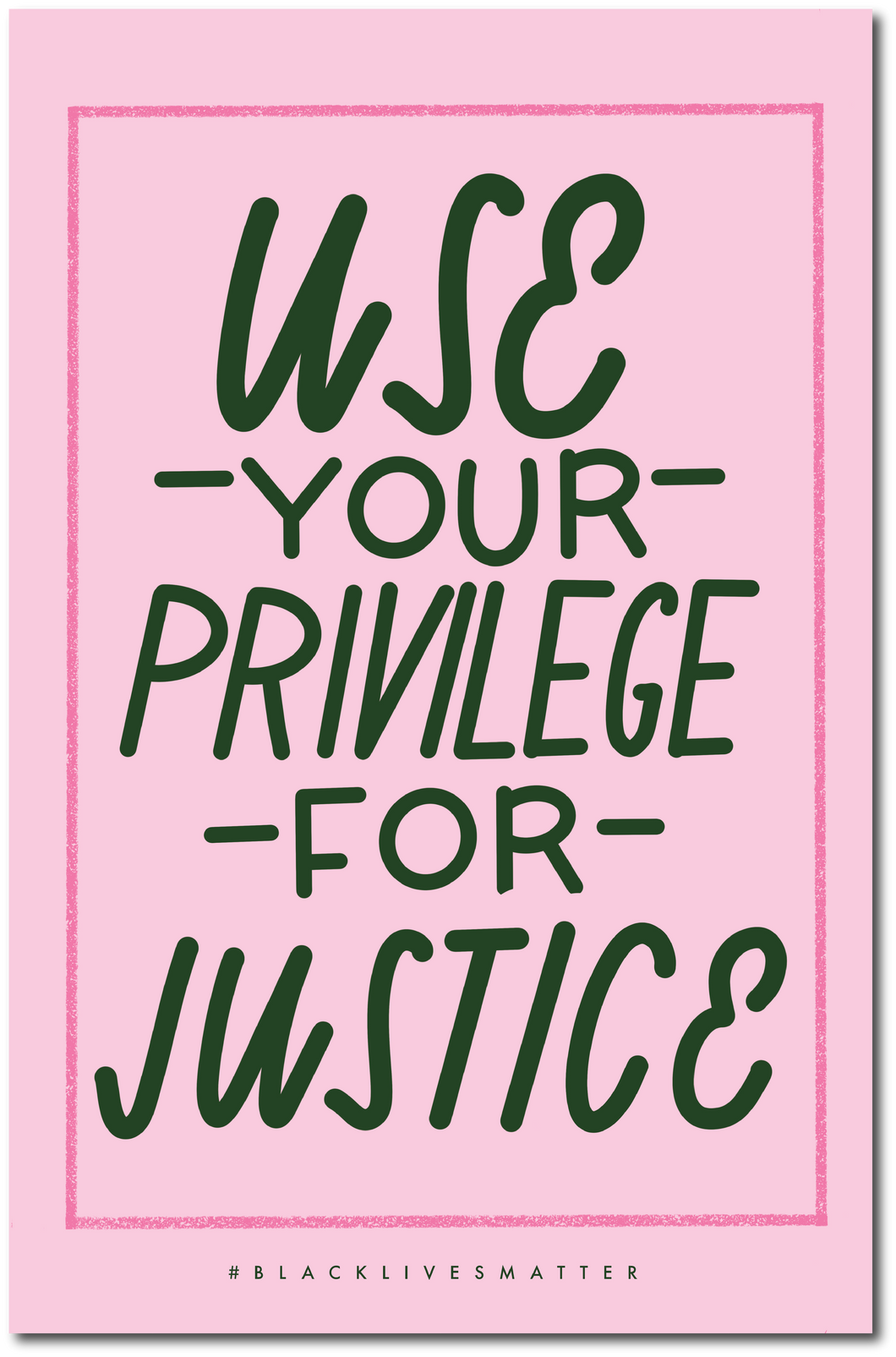 Black Lives Matter Cardstock Print – Signs Of Justice