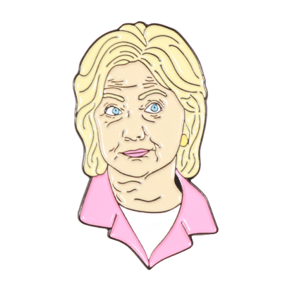 Hillary Clinton Enamel Pin