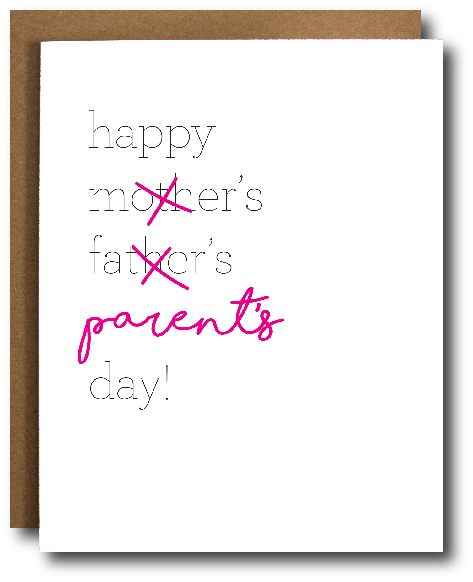 Parent's Day Card