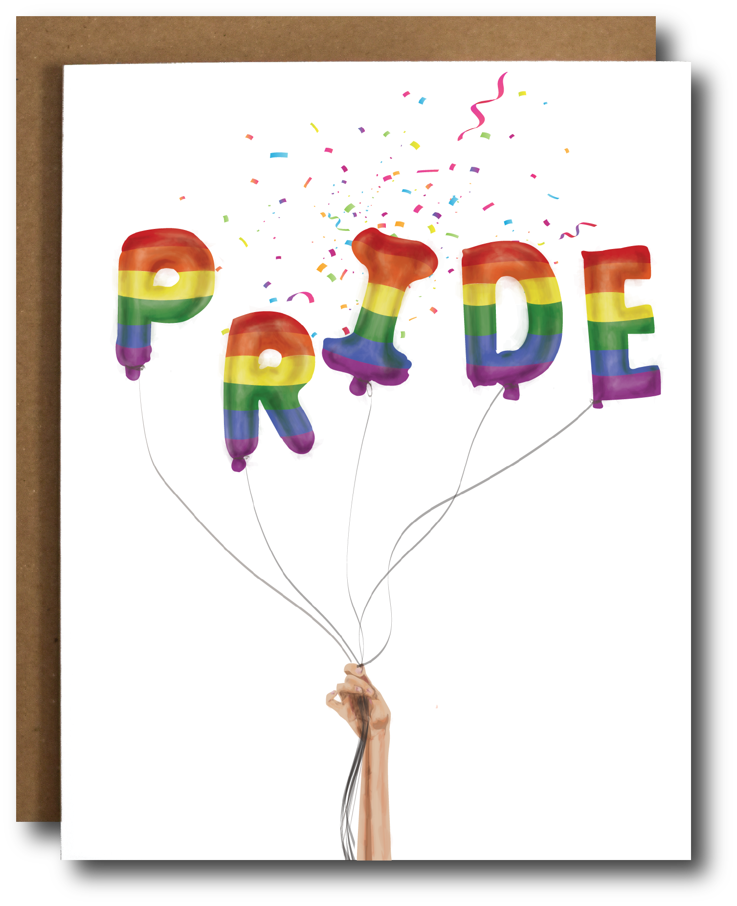 Pride Balloons Card