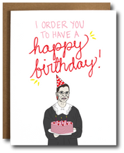 Ruth Bader Ginsburg 'Happy Birthday'