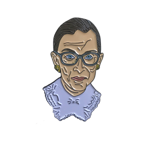 Ruth Bader Ginsburg Enamel Pin