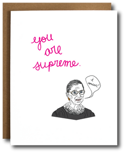 Ruth Bader Ginsburg 'Supreme'