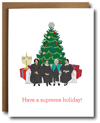 SCOTUS Ladies Holiday Card