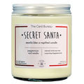 Secret Santa Christmas Candle