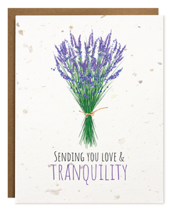 LOVE AND TRANQUILITY PLANTABLE