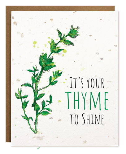 THYME TO SHINE PLANTABLE