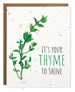 THYME TO SHINE PLANTABLE