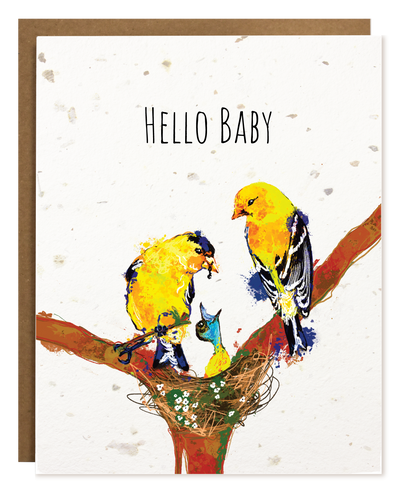 HELLO BABY BIRD PLANTABLE