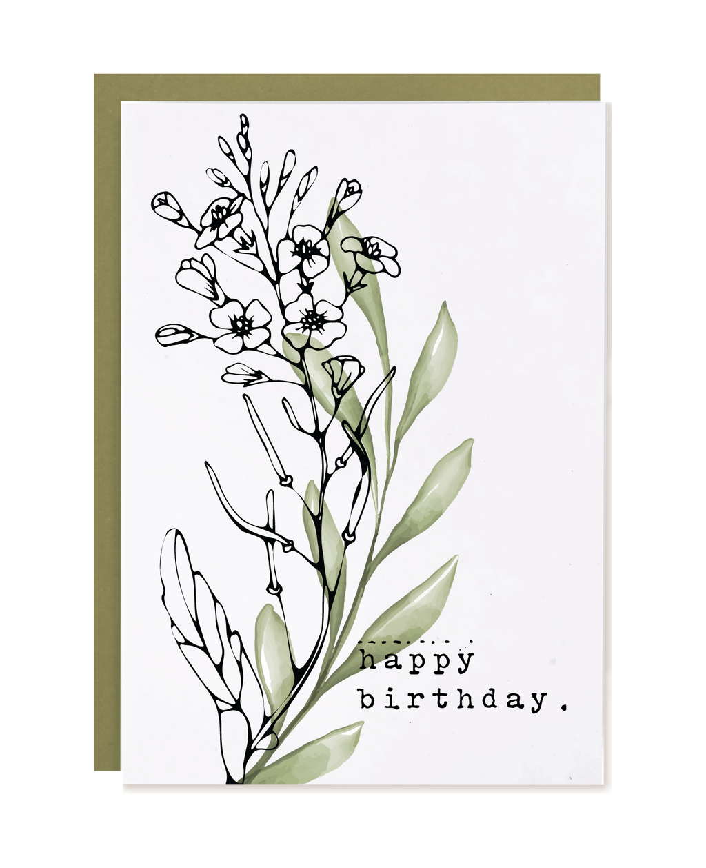 COTTON RAG HAPPY BIRTHDAY