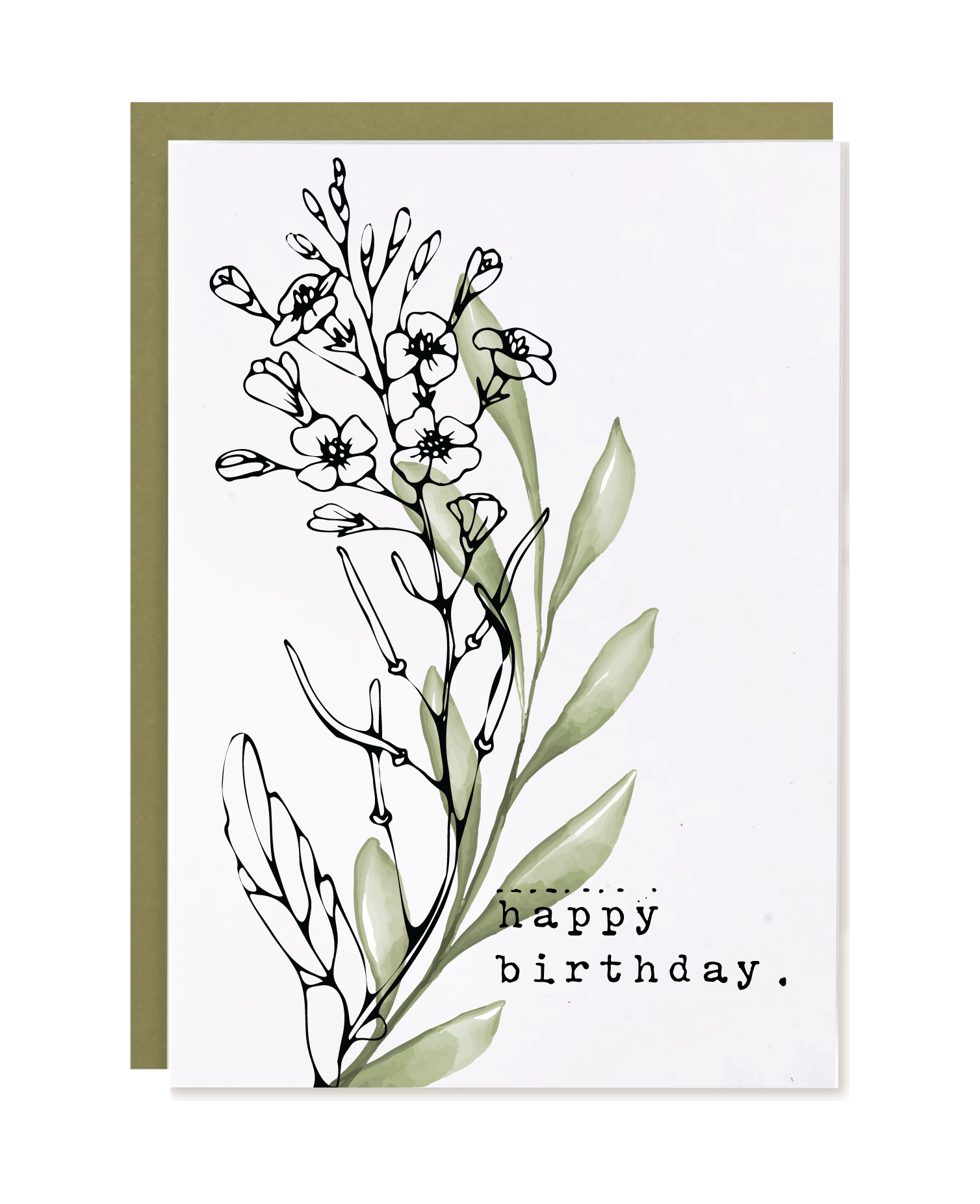 COTTON RAG HAPPY BIRTHDAY