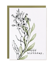 COTTON RAG HAPPY BIRTHDAY