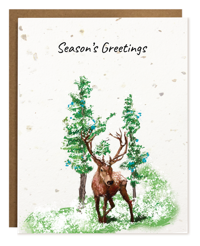 SEASON'S GREETINGS DEER