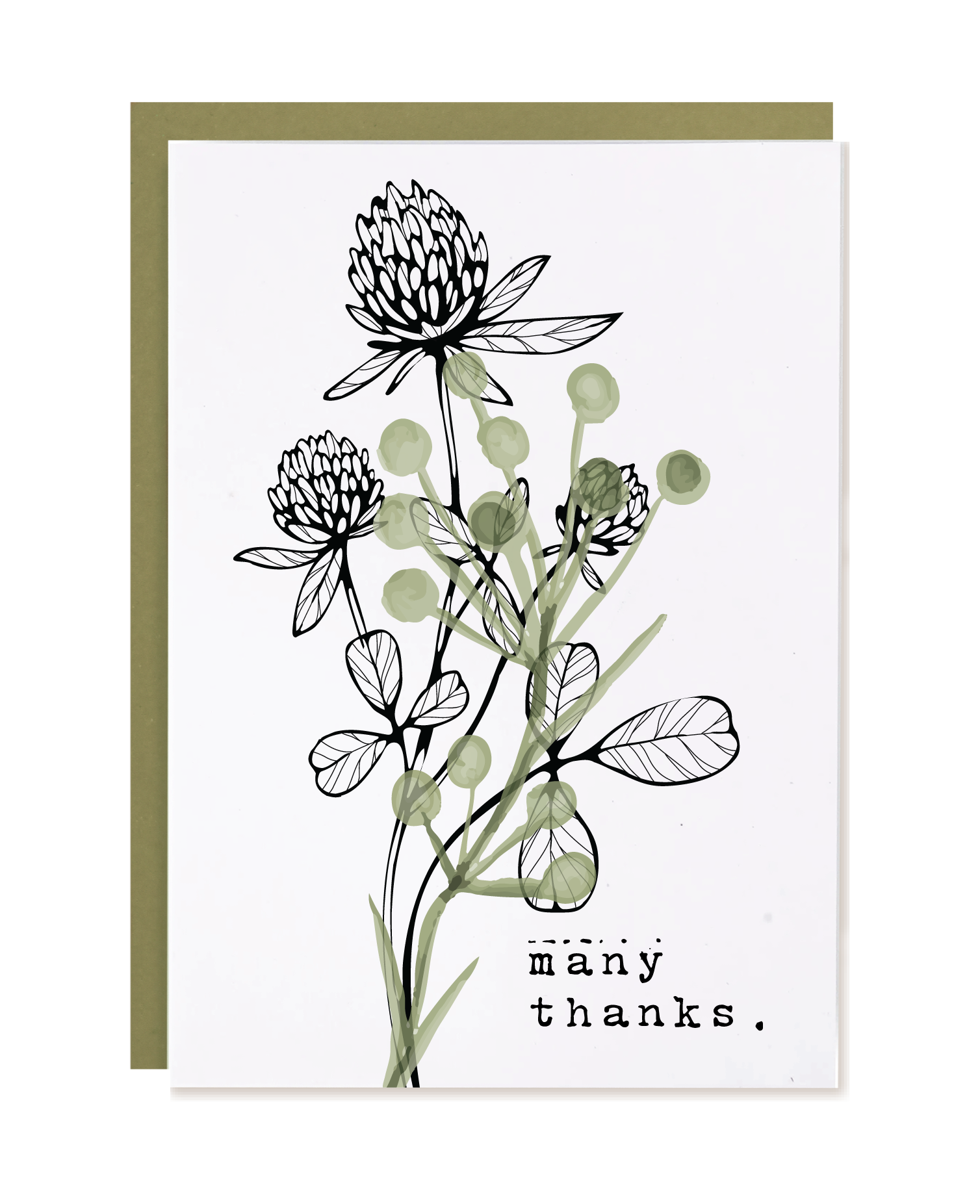 COTTON RAG MANY THANKS