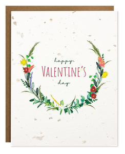 FLORAL VALENTINE PLANTABLE