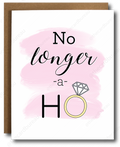 Ho Engagement Card