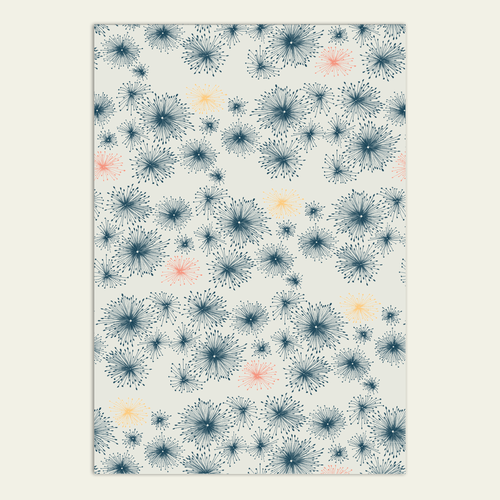 Abstract Dandelions Gift Wrap