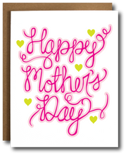Hand Lettered Mother's Day Card