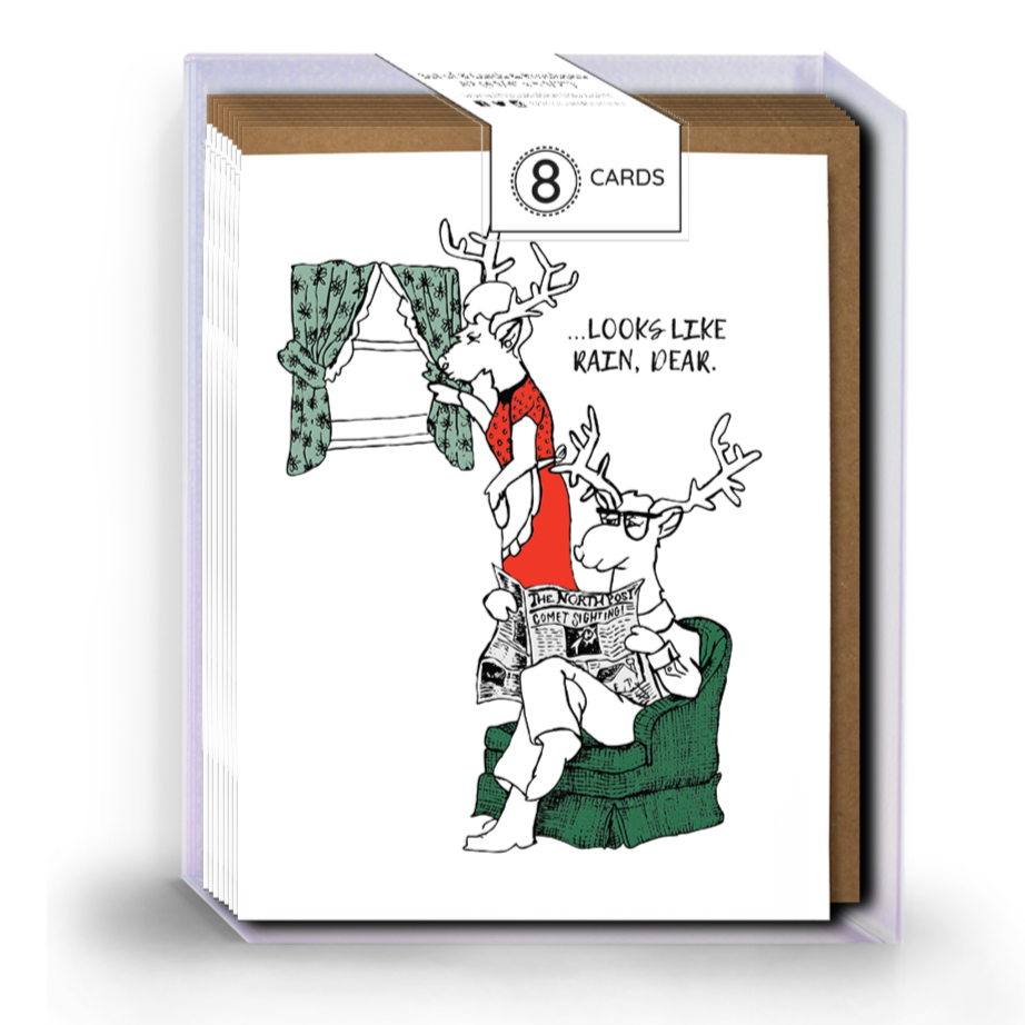 Punny christmas cards deals