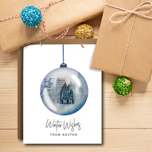 Boston Christmas Card