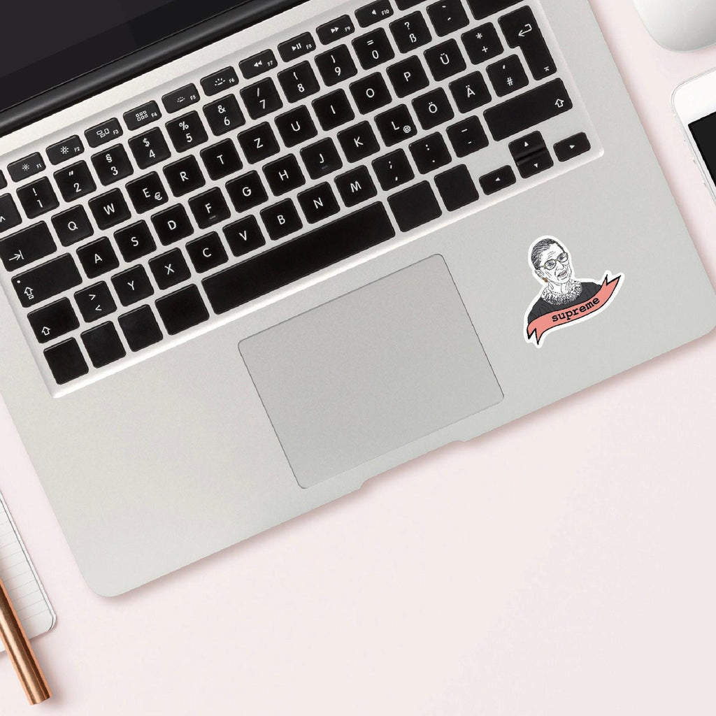 Ruth Bader Ginsburg 'Supreme' Sticker