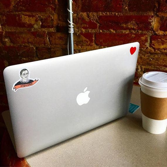 Ruth Bader Ginsburg 'Supreme' Sticker