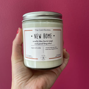 New Home Candle