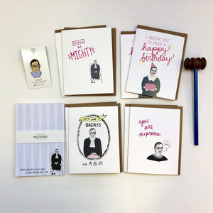 Ruth Bader Ginsburg Stationery Gift Box Set